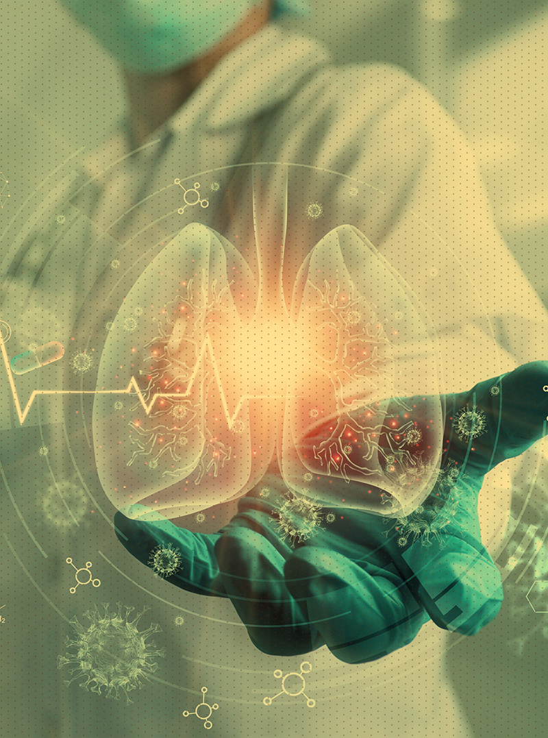 Ventilator in hand