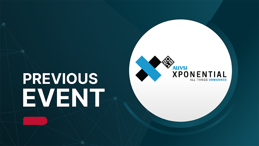 Previous event, AUVSI XPONENTIAL logo thumbnail