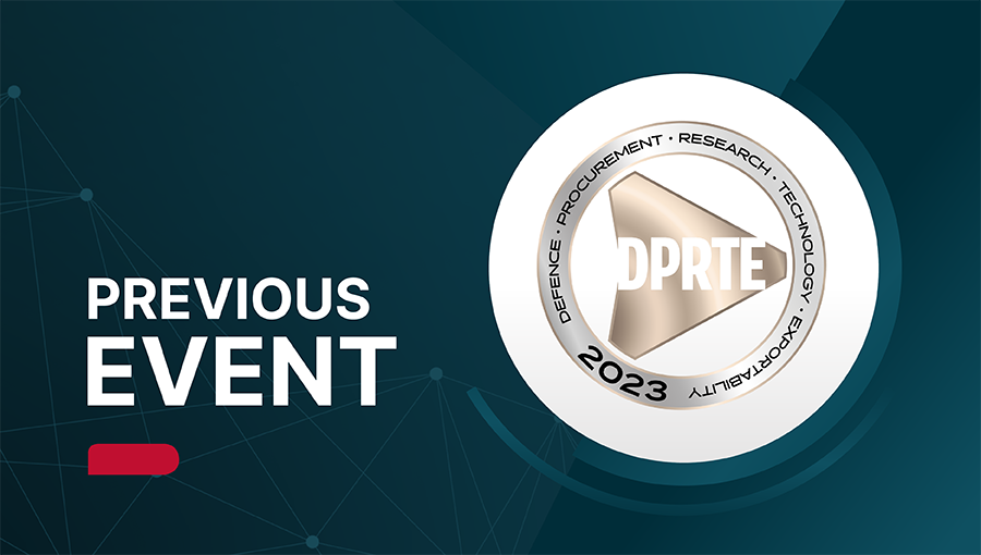 Previous event, Defence, Procurement, Research, Technology, Exportability logo thumbnail