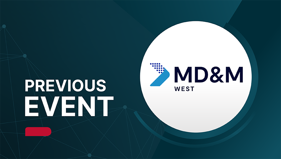 Previous event, MD&M West logo thumbnail