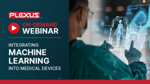 On-Demand Webinar graphic for Integrating Machine Learning into Medical Devices